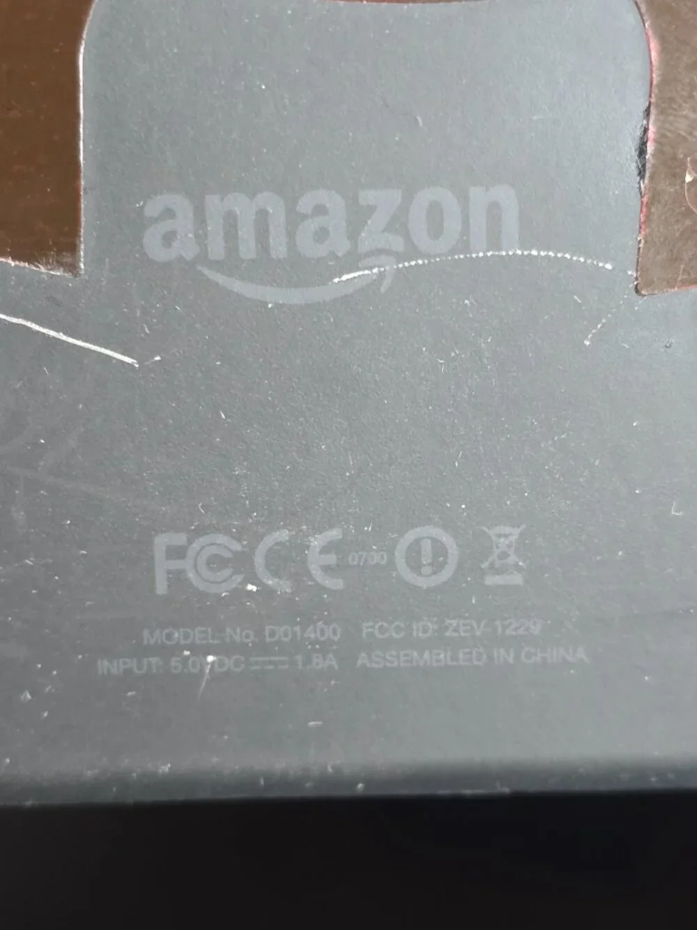 Amazon Kindle E-Reader (Model D01400) - Factory Reset - Like New Condition